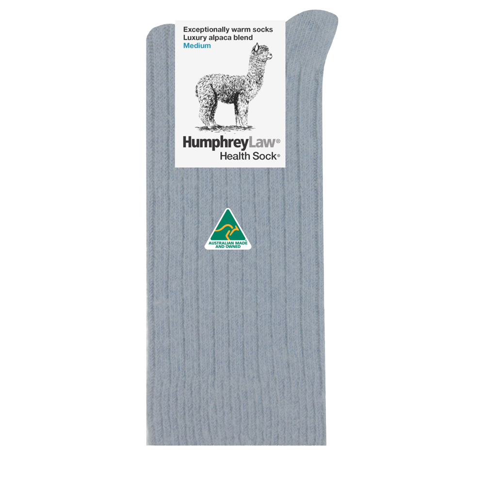 Alpaca Wool Socks grey 