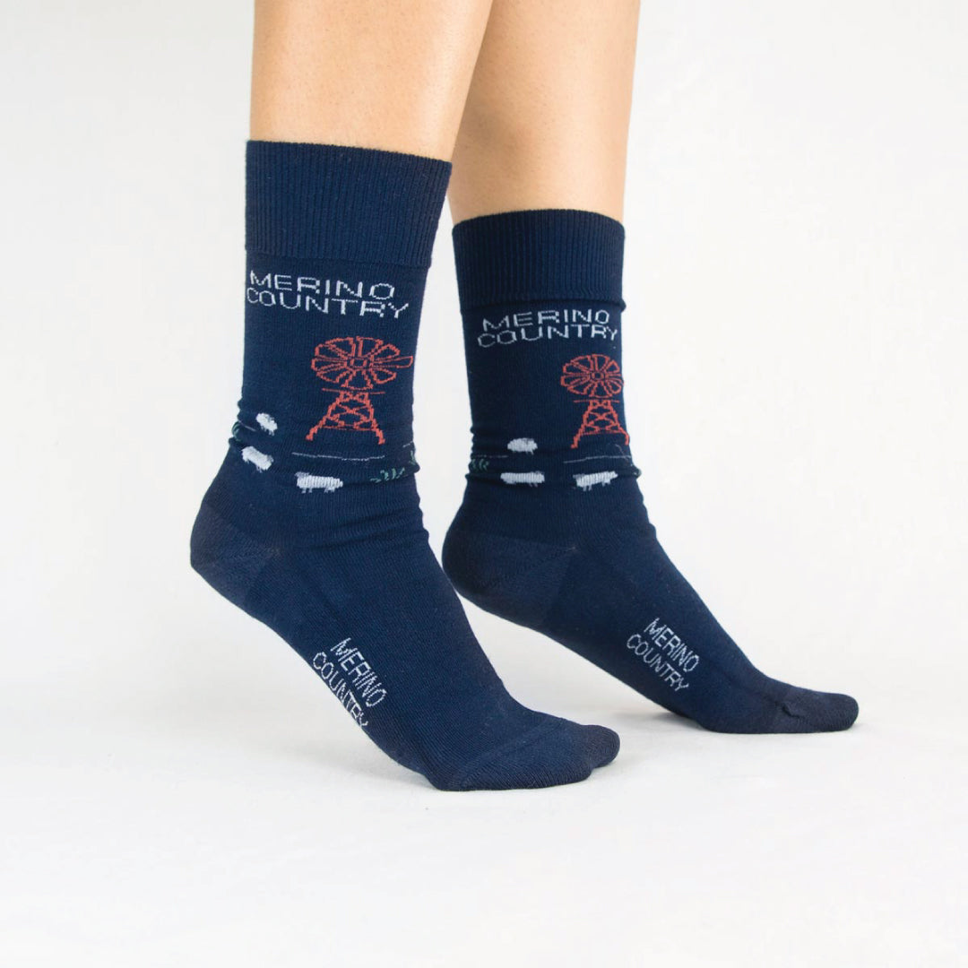 Merino Country Logo Socks and Cap Pack