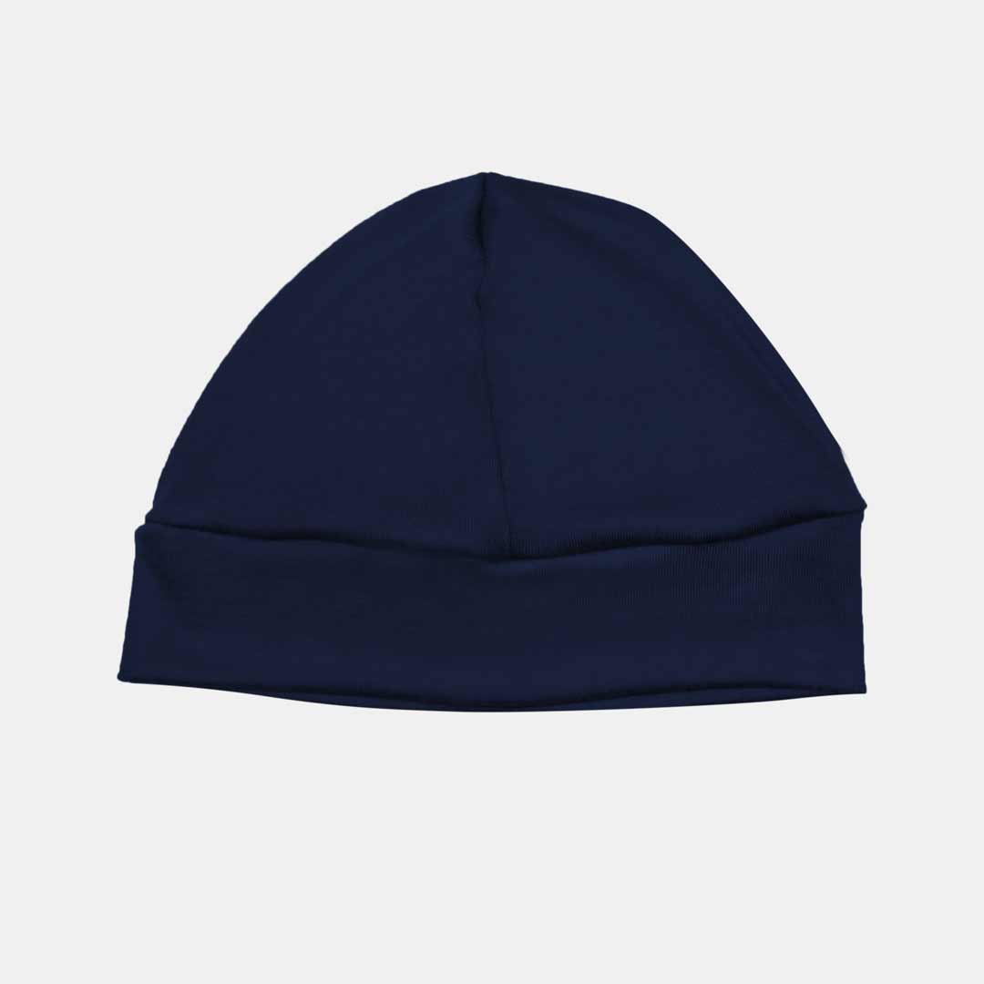 100% Merino Beanie navy