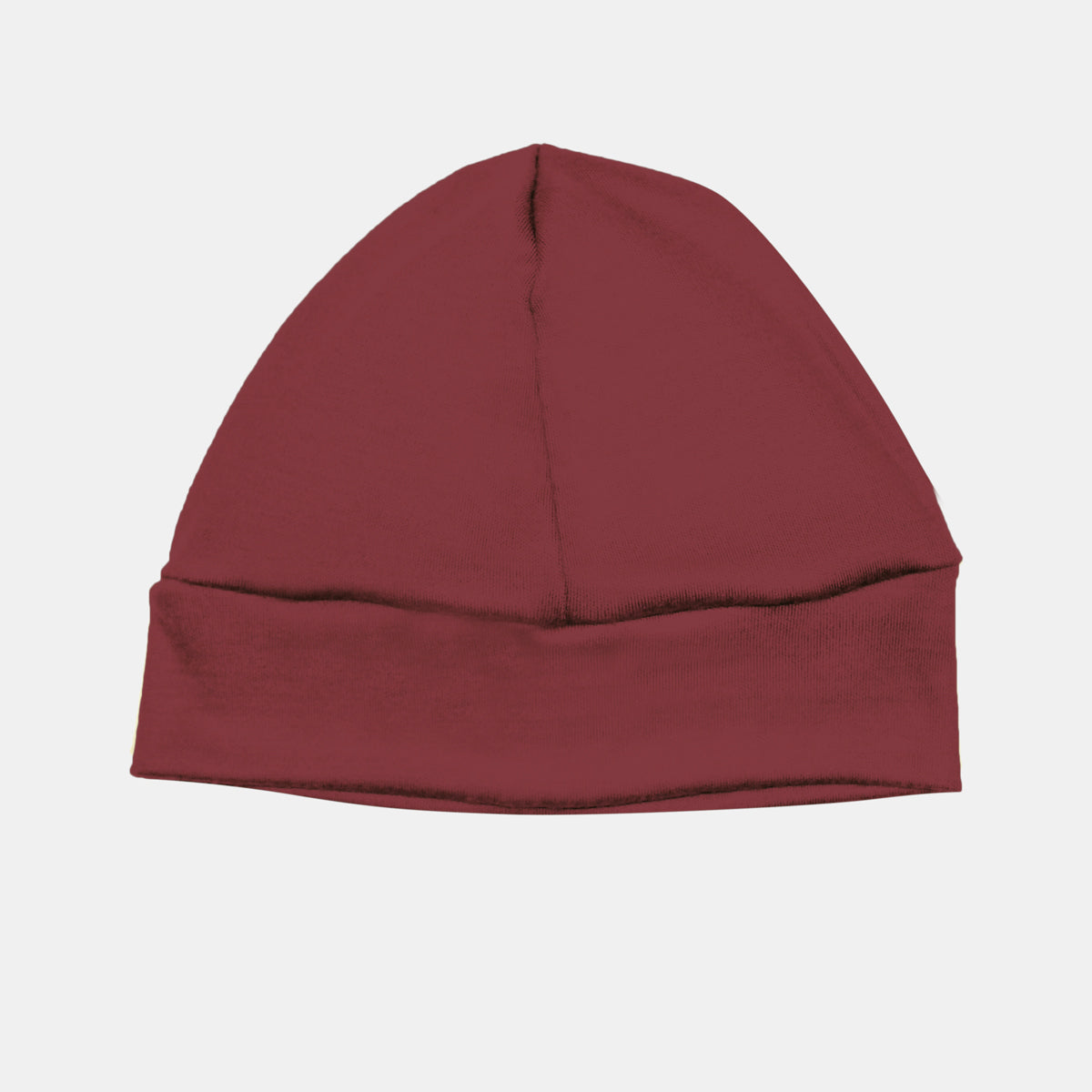 100% Merino Beanie burgandy