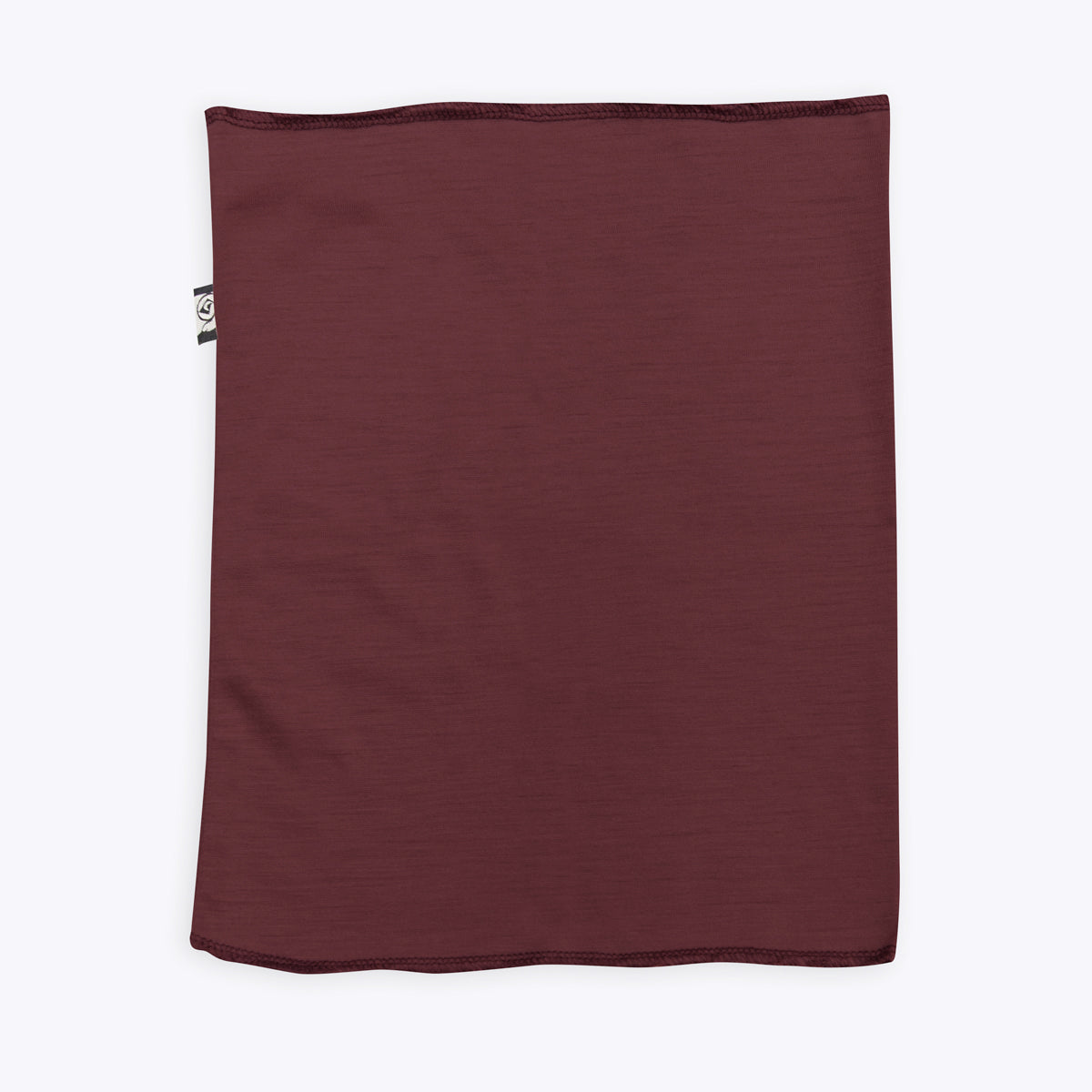 Merino  Lighweight Neck Gaitor burgundy