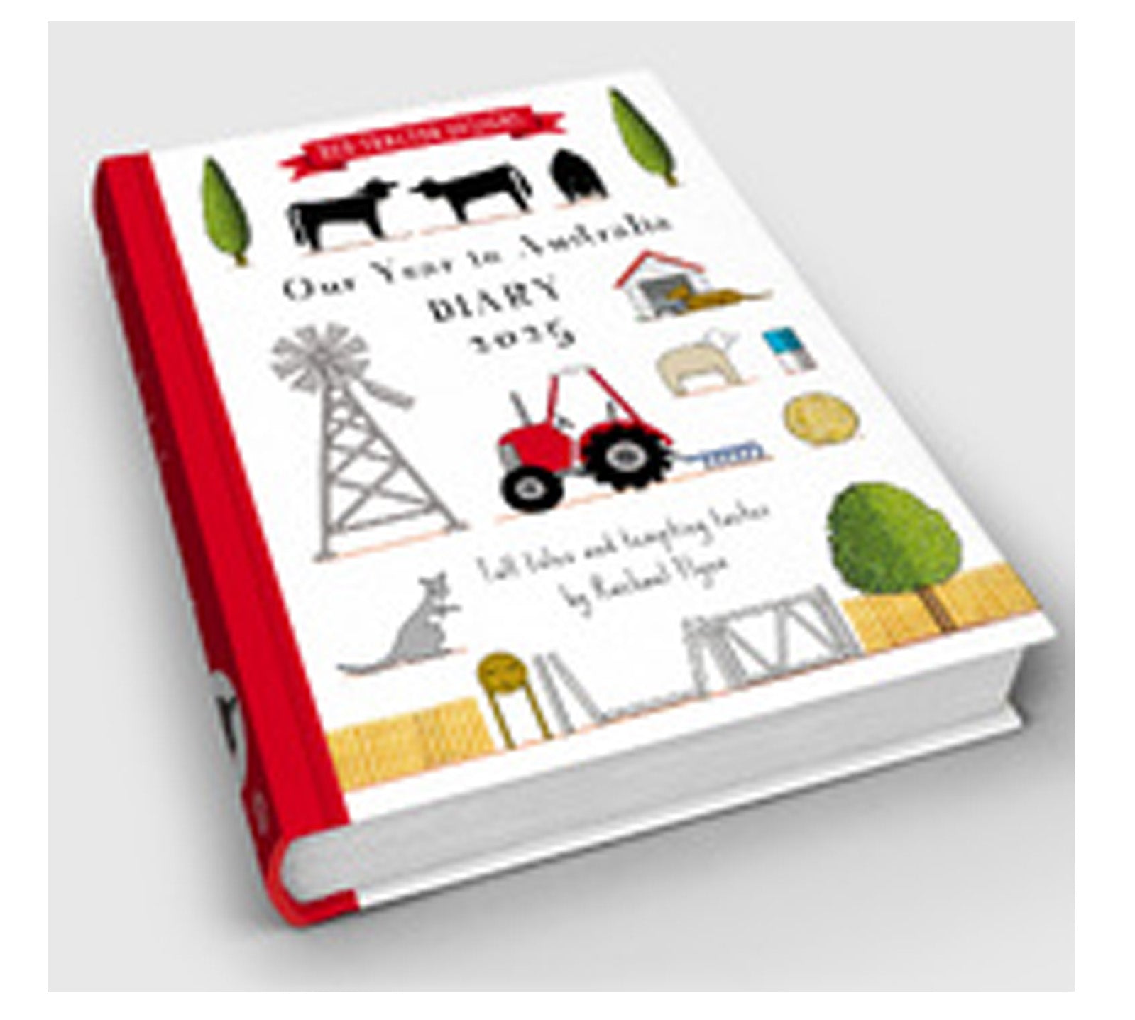 Red Tractor Designs Diary for 2025