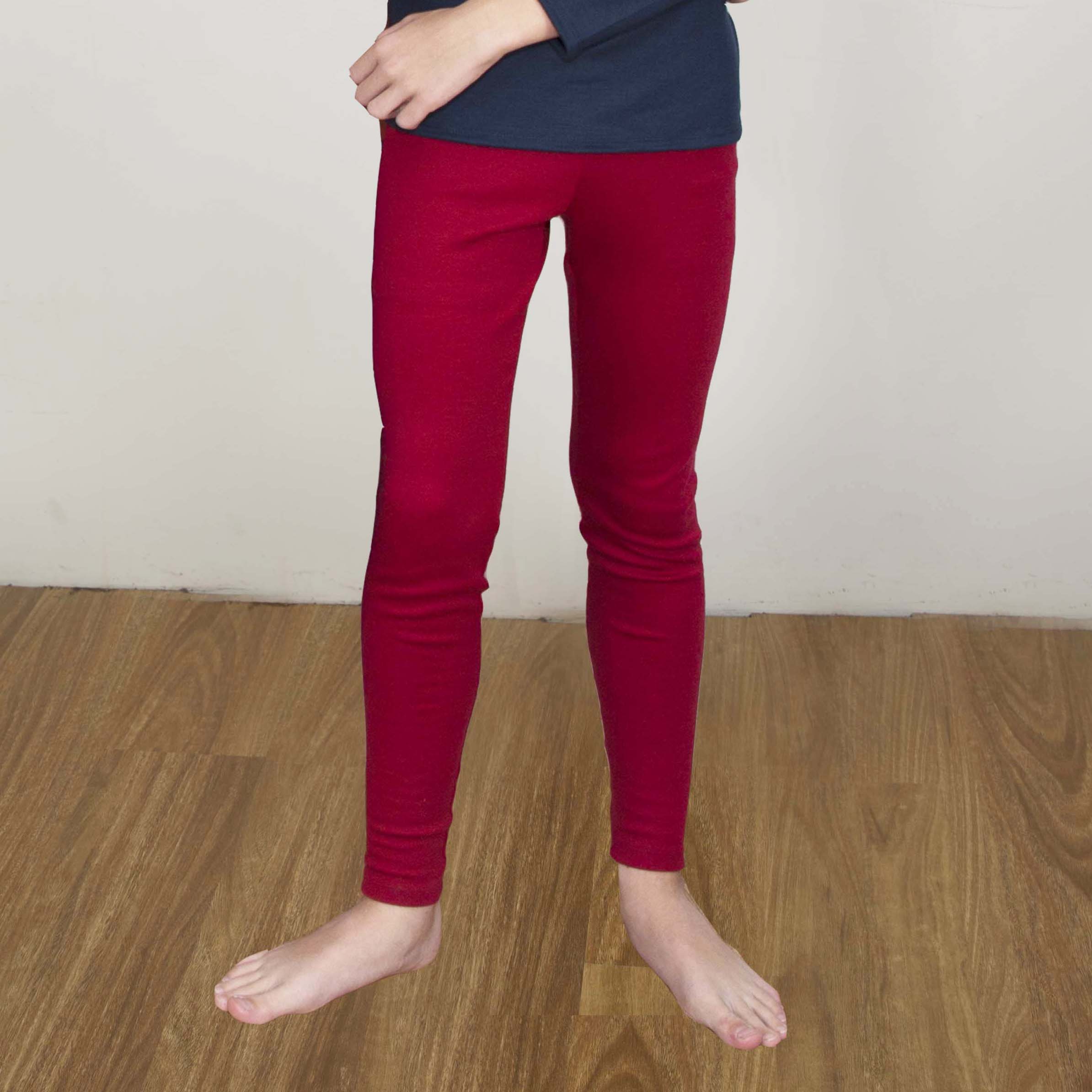 #920D Kids 275gsm Heavyweight Merino Leggings