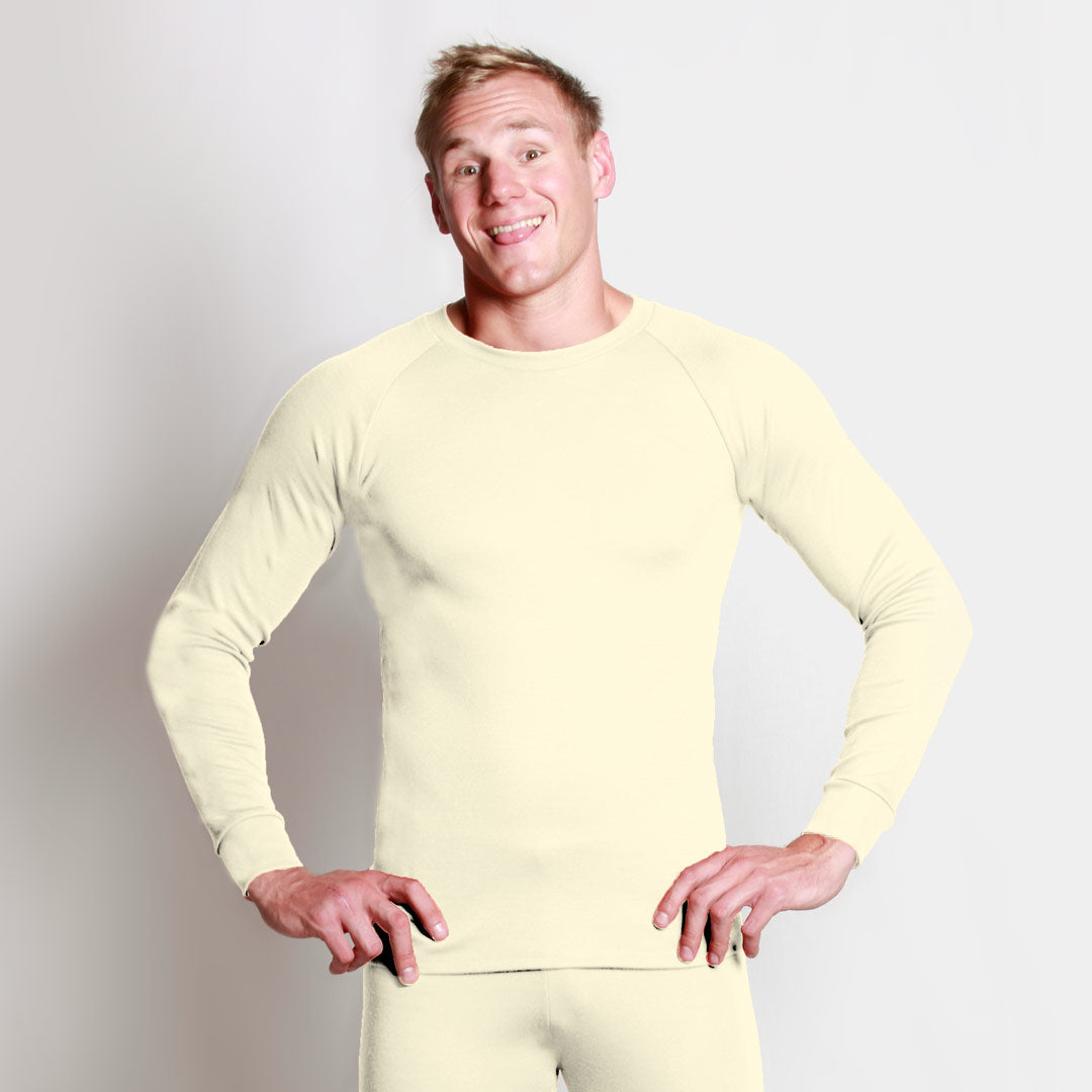 Natural Merino Long Sleeve Shirt