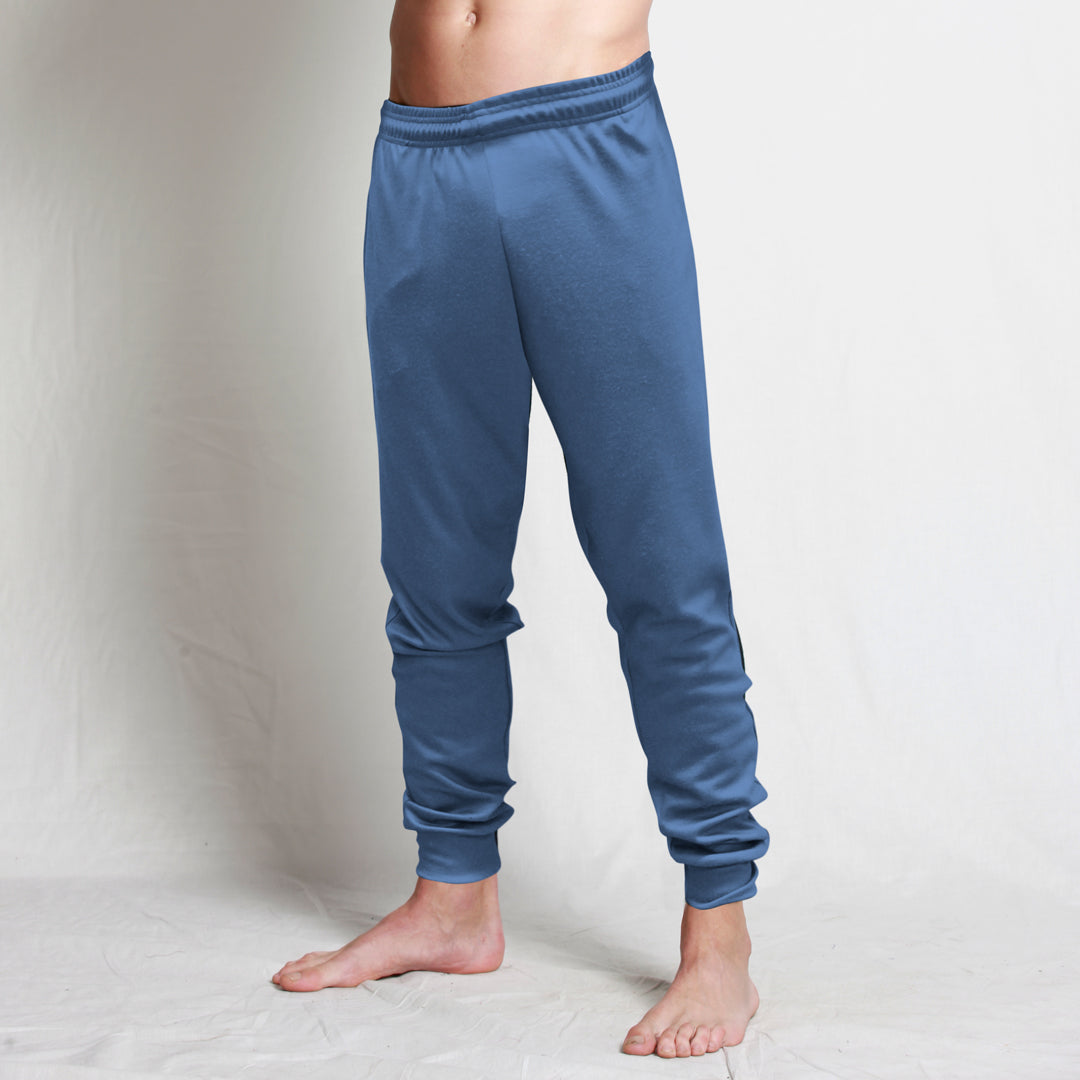 Merino Comfy Track Pants - Blue