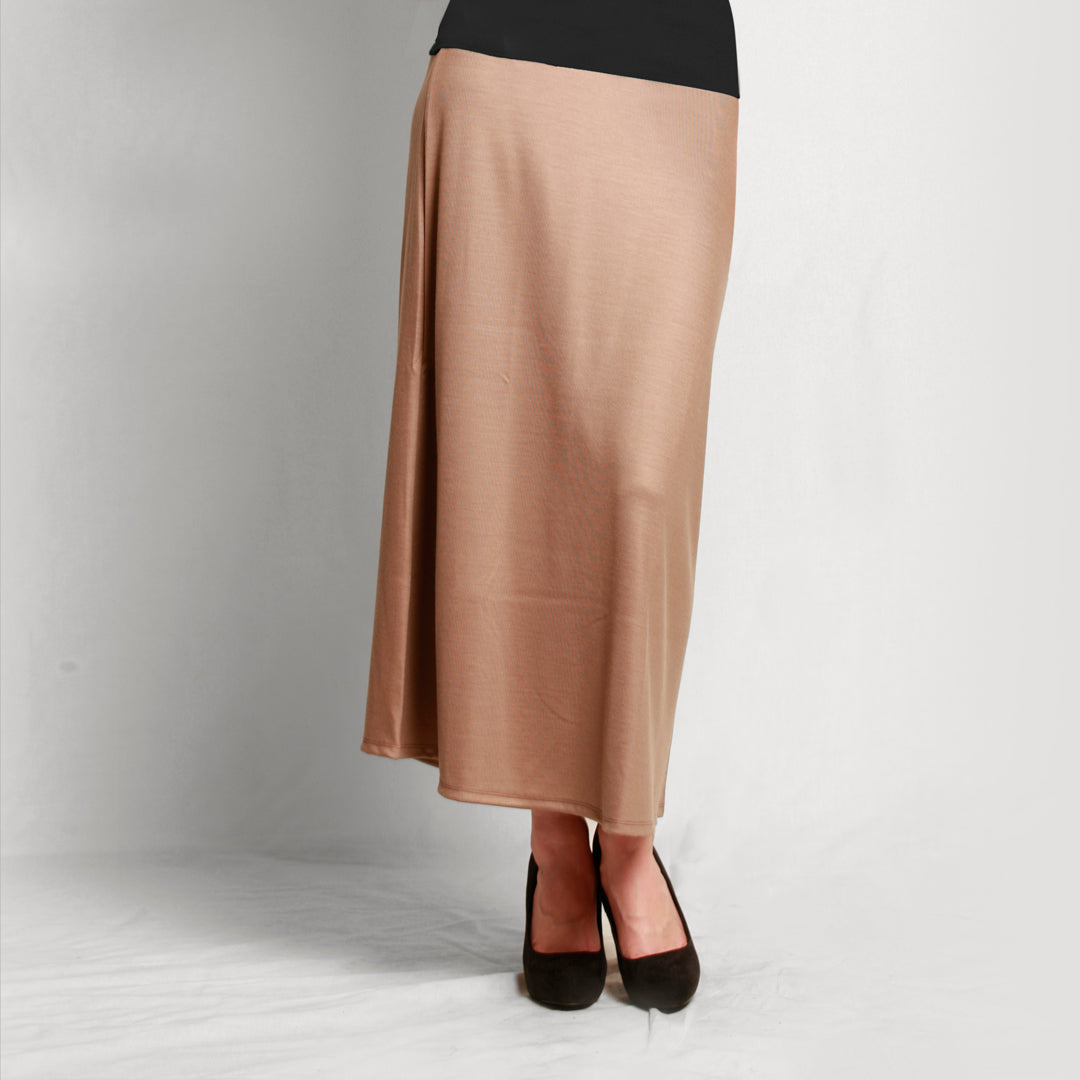 Merino A-line Skirt