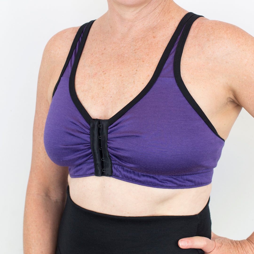 Merino Front Opening Bra Wire-Free