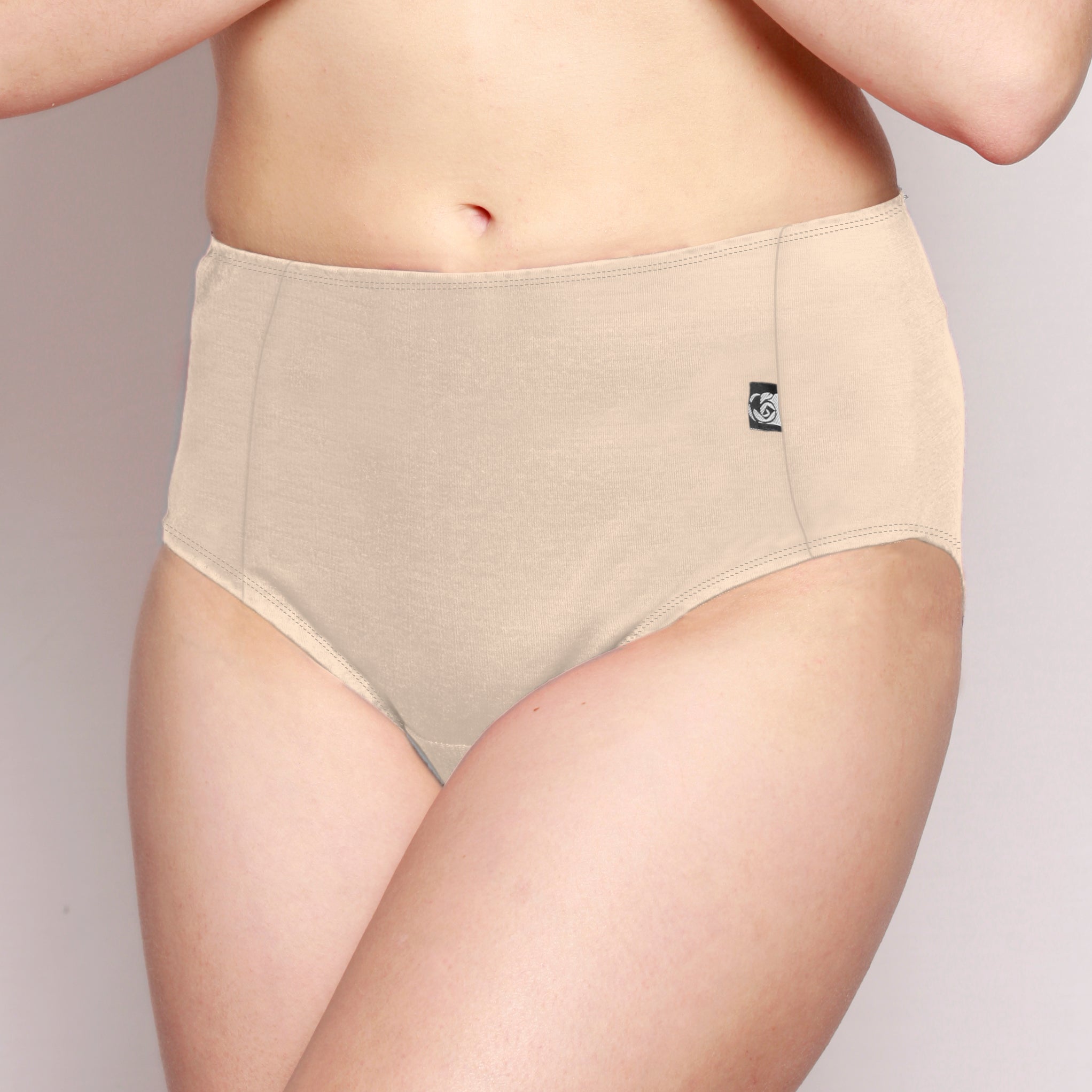 Merino Panel Full Brief latte