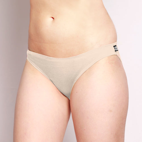 Merino Bikini Hipster Brief Latte