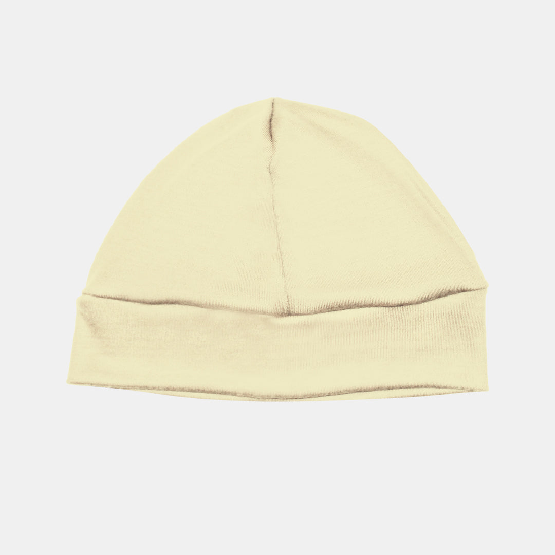 100% Merino Beanie undyed natural