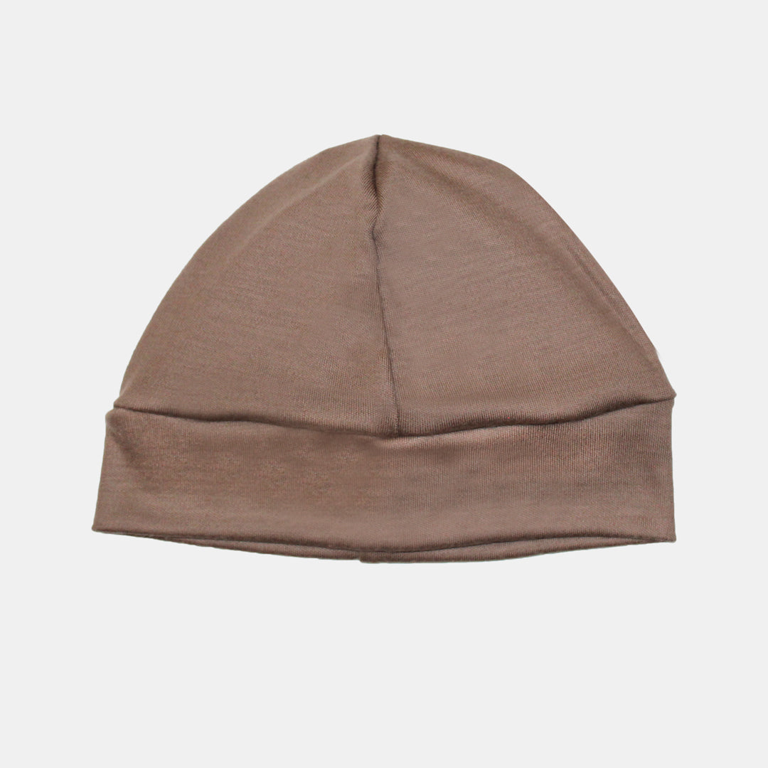 100% Merino Beanie taupe