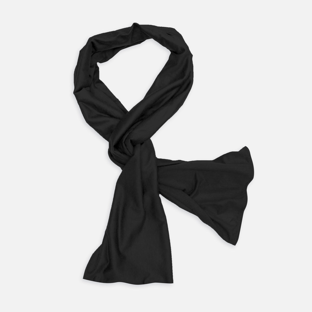 100% Merino Scarf | Black