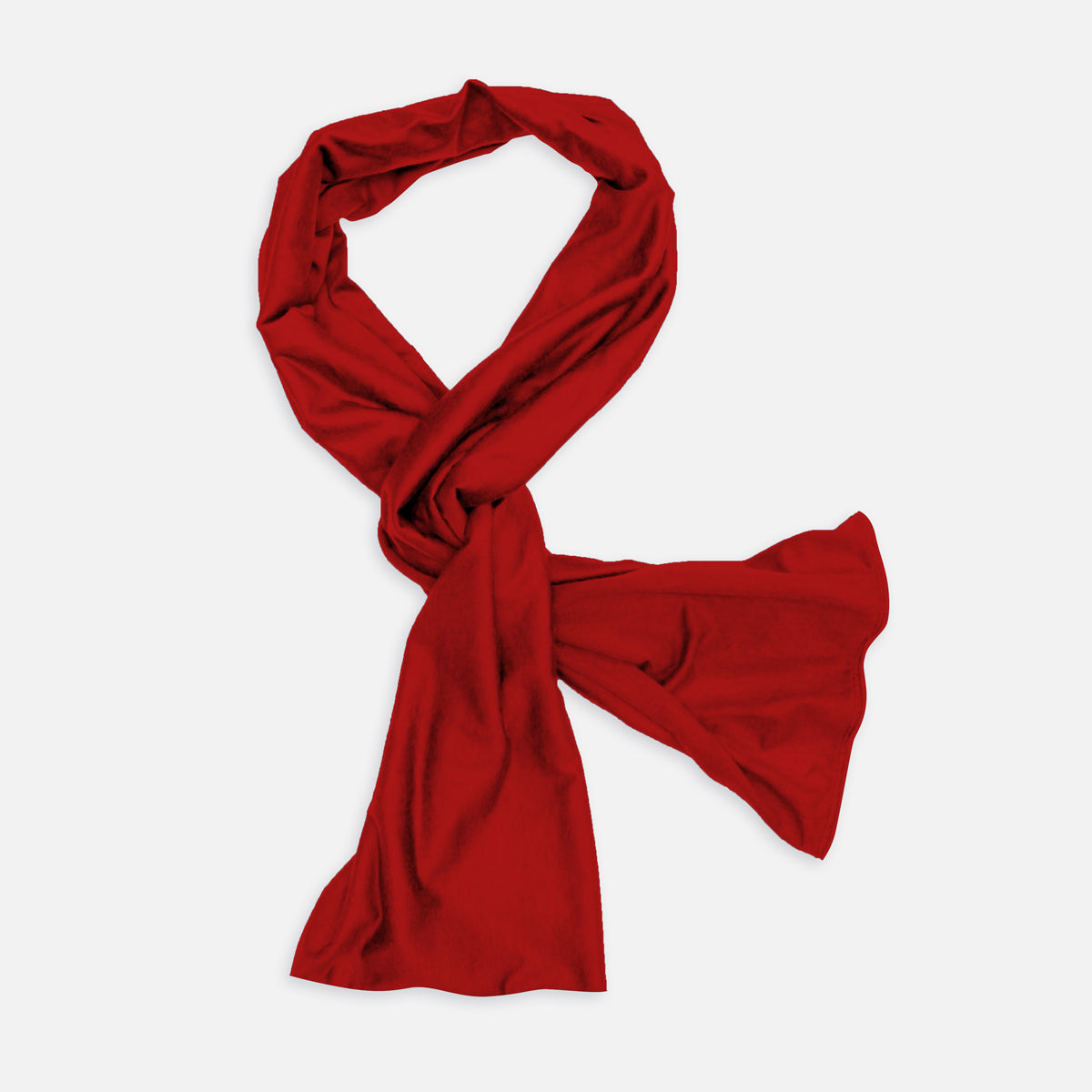 100% Merino Scarf | Red