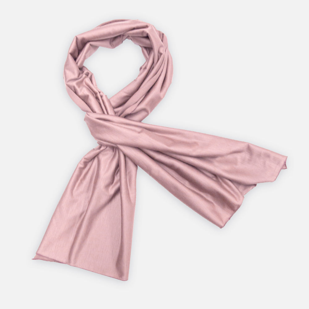 100% Merino Scarf Dusty Pink