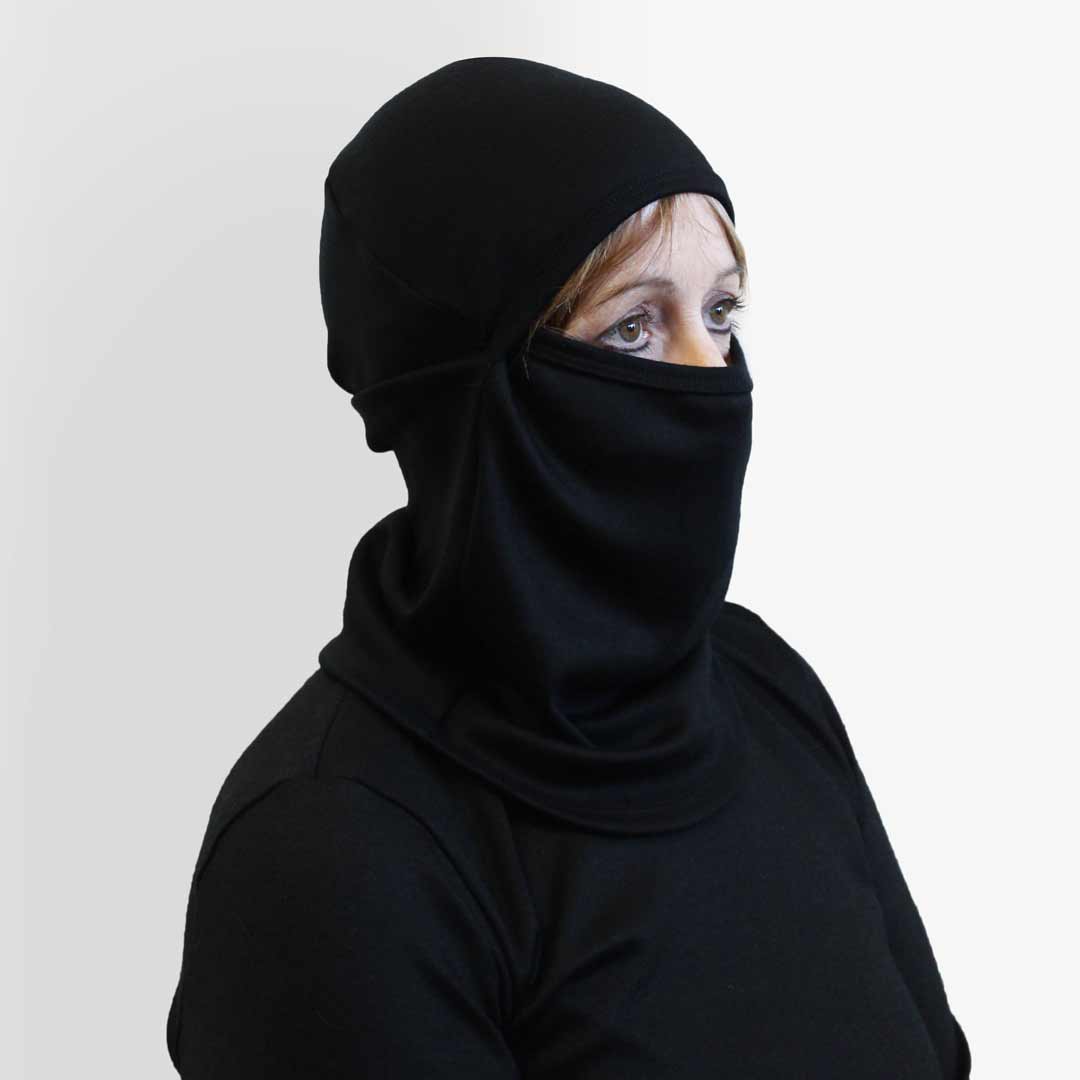 100% Merino Balaclava Neck Warmer