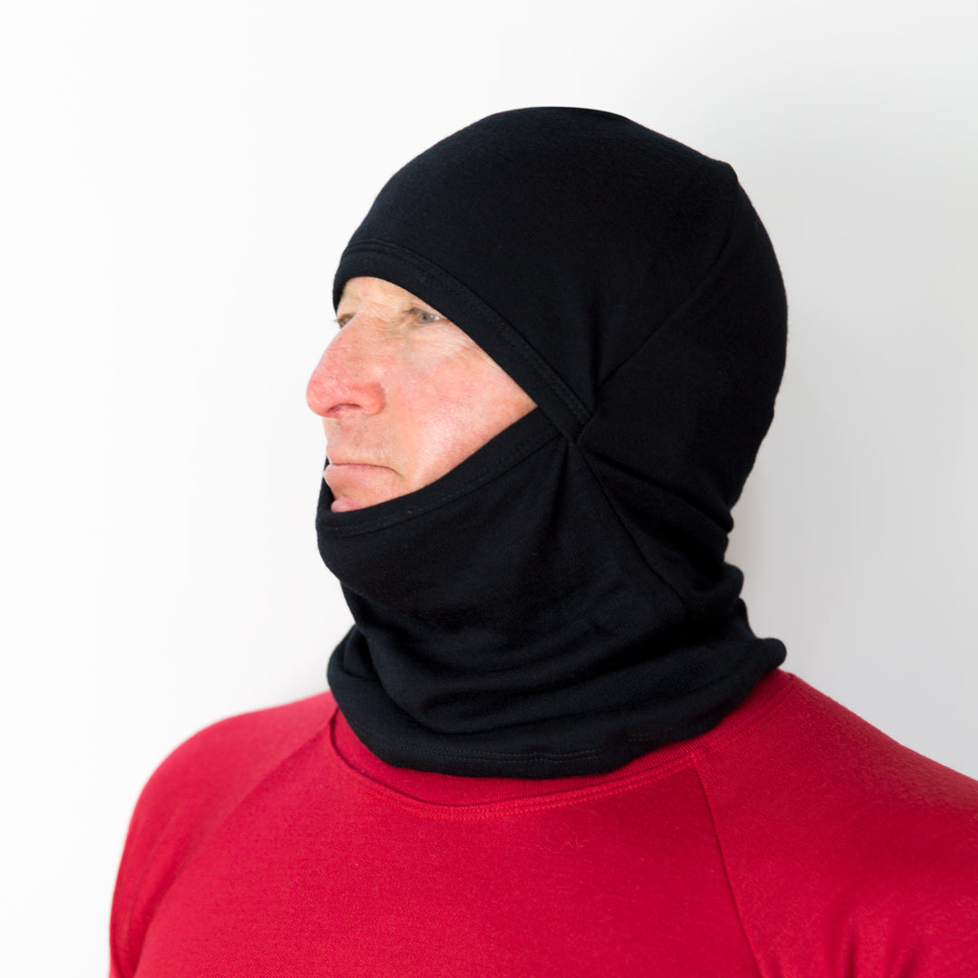 100% Merino Balaclava Neck Warmer