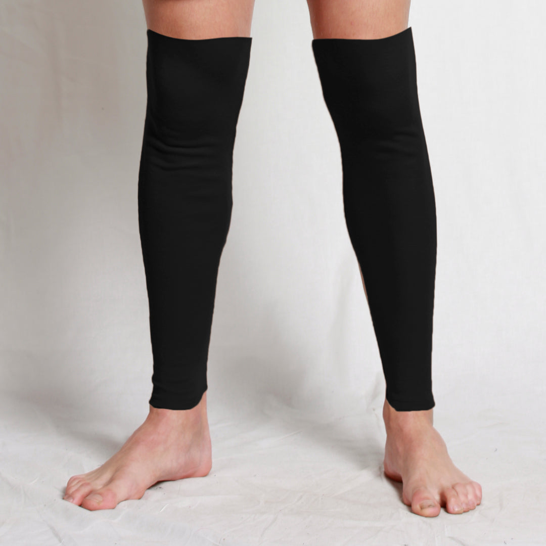 Merino Leg Warmers Black