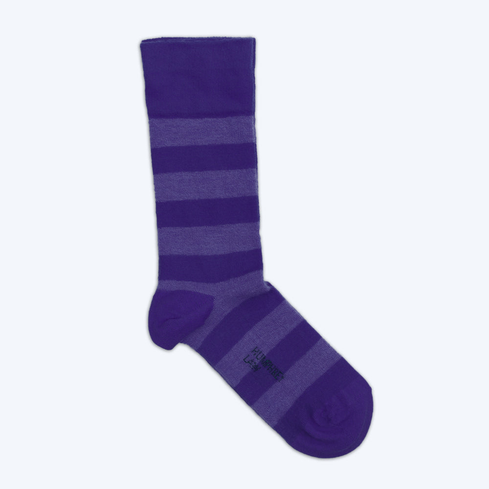 Merino Alpaca Health Sock Purple
