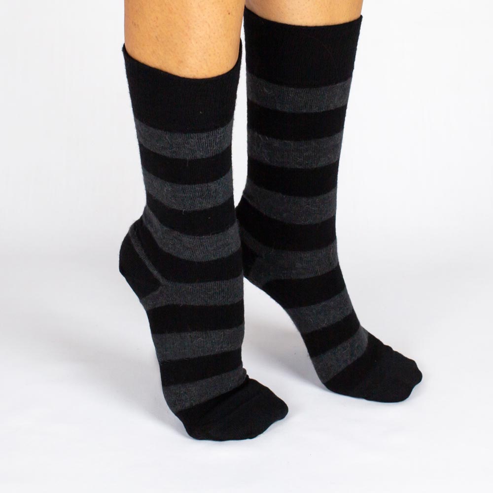 Alpaca Stripe Socks